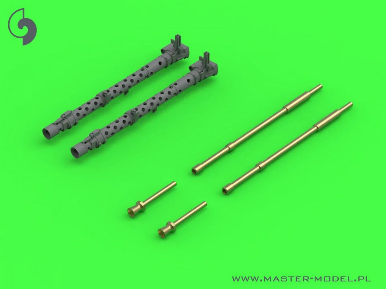 Master Model 1/35 Master Model MG-34 German Machine Gun Barrels (7.92mm)(2pcs)