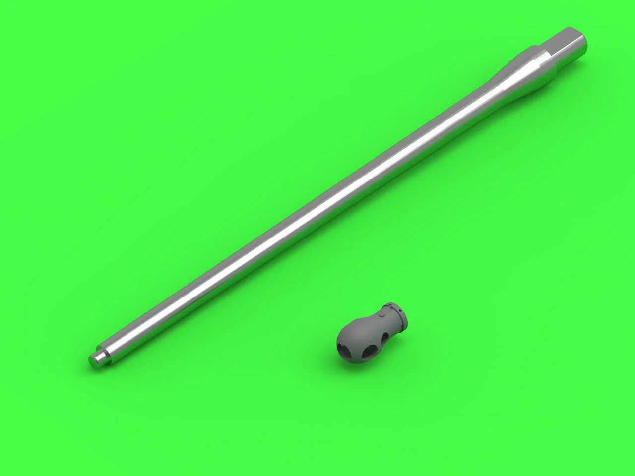 Master Model 1/35 Master Model Sherman VC Firefly-Ordnance QF 17pdr Gun Barrel (76.2mm)(For RFM & Tasca Kit)