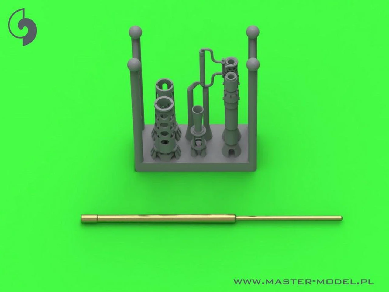 Master Model 1/35 Master Model Browning M2HB .50 cal (12,7mm) - machine gun BARREL - WWII and Cold War version