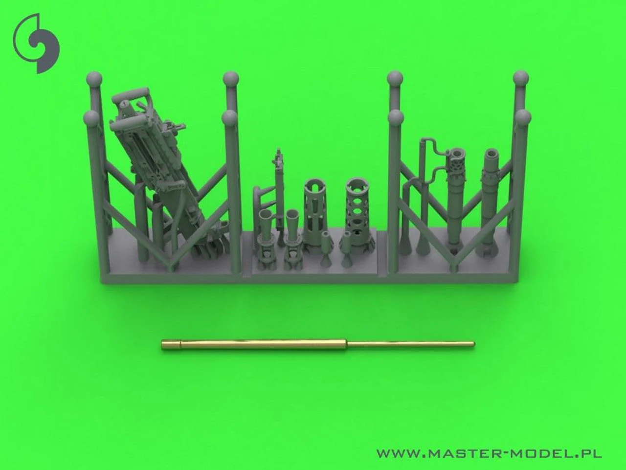 Master Model 1/35 Master Model Browning M2HB .50 cal (12,7mm) - machine gun - WWII and Cold War version