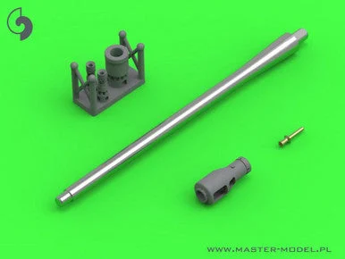 1/35 Master Model Sd.Kfz. 234/2 Puma - 50mm KwK39 L/60 gun barrel & MG-42 tip for mantlet (for MiniArt, RFM, Dragon kit)