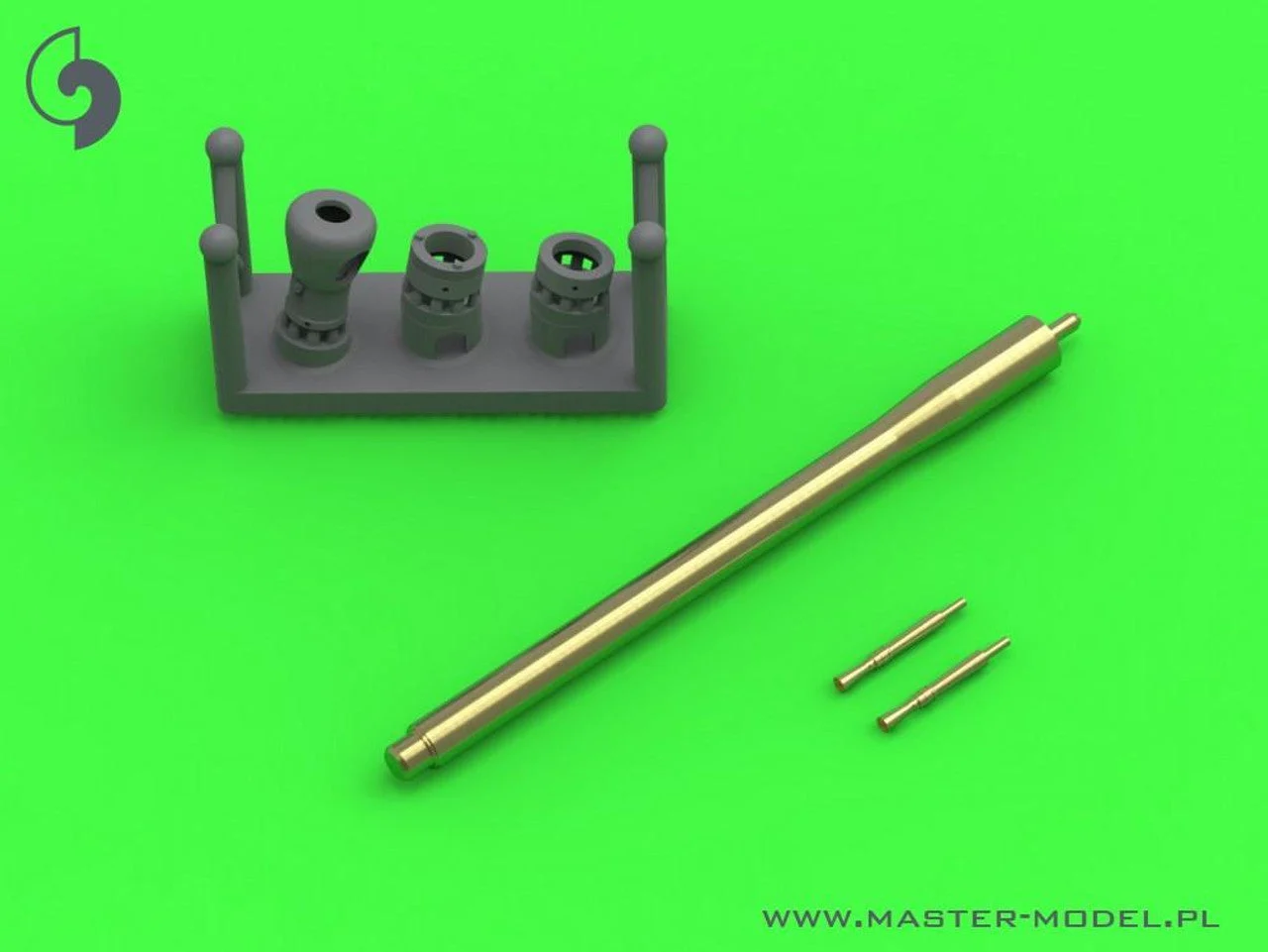 Master Model 1/72 Master Model British QF 75mm gun barrel + Besa MG tips - for Centaur Mk.III. Cromwell Mk.IV/VII. Churchill Mk.VI/VII
