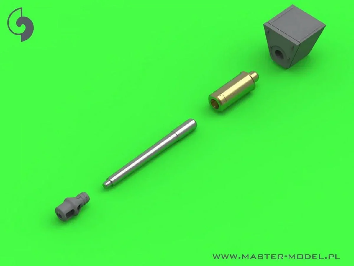 1/72 Master Model StuG III Ausf. F (early) - 7.5cm StuK 40 L/43 gun barrel & resin muzzle brake and mantlet
