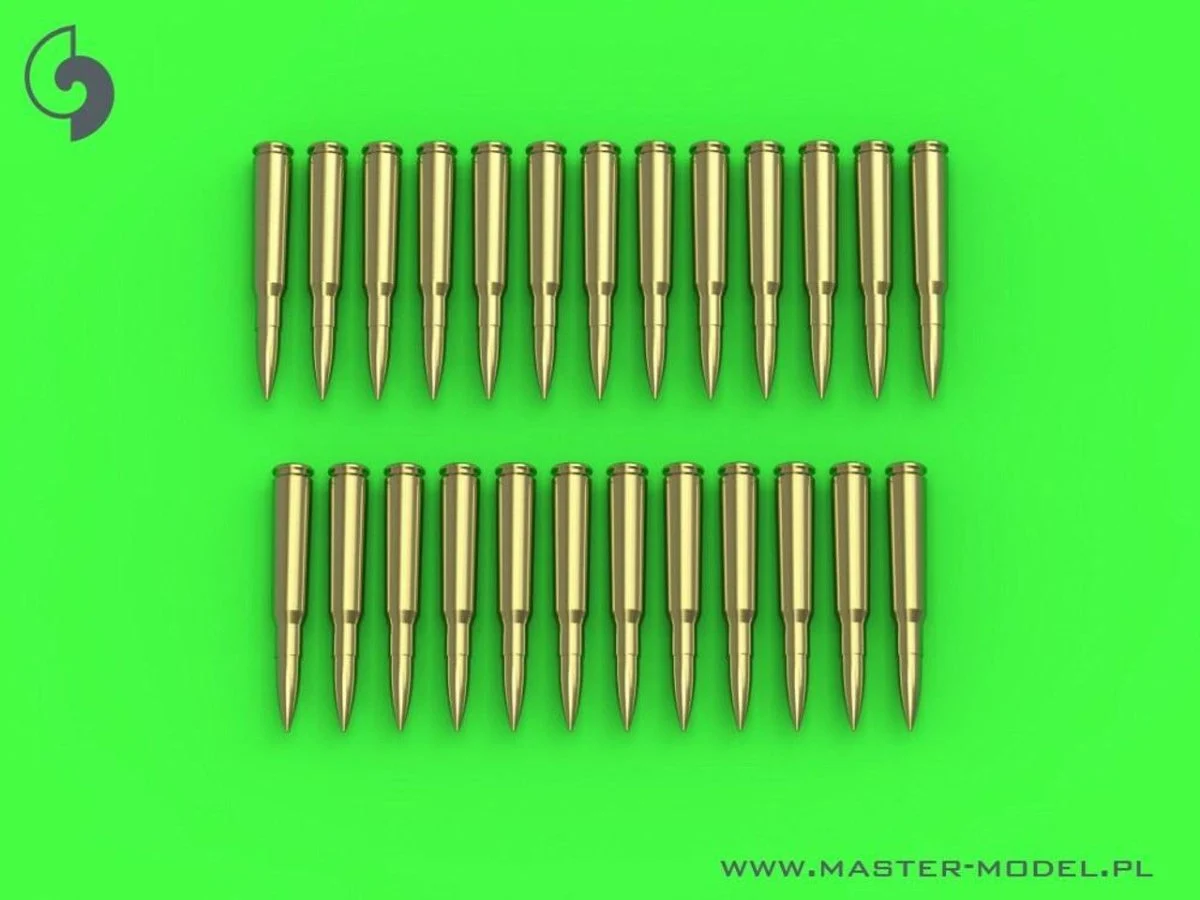 Master Model 1/16 Master Model Browning .50 caliber (12.7mm) - cartridges (25pcs)