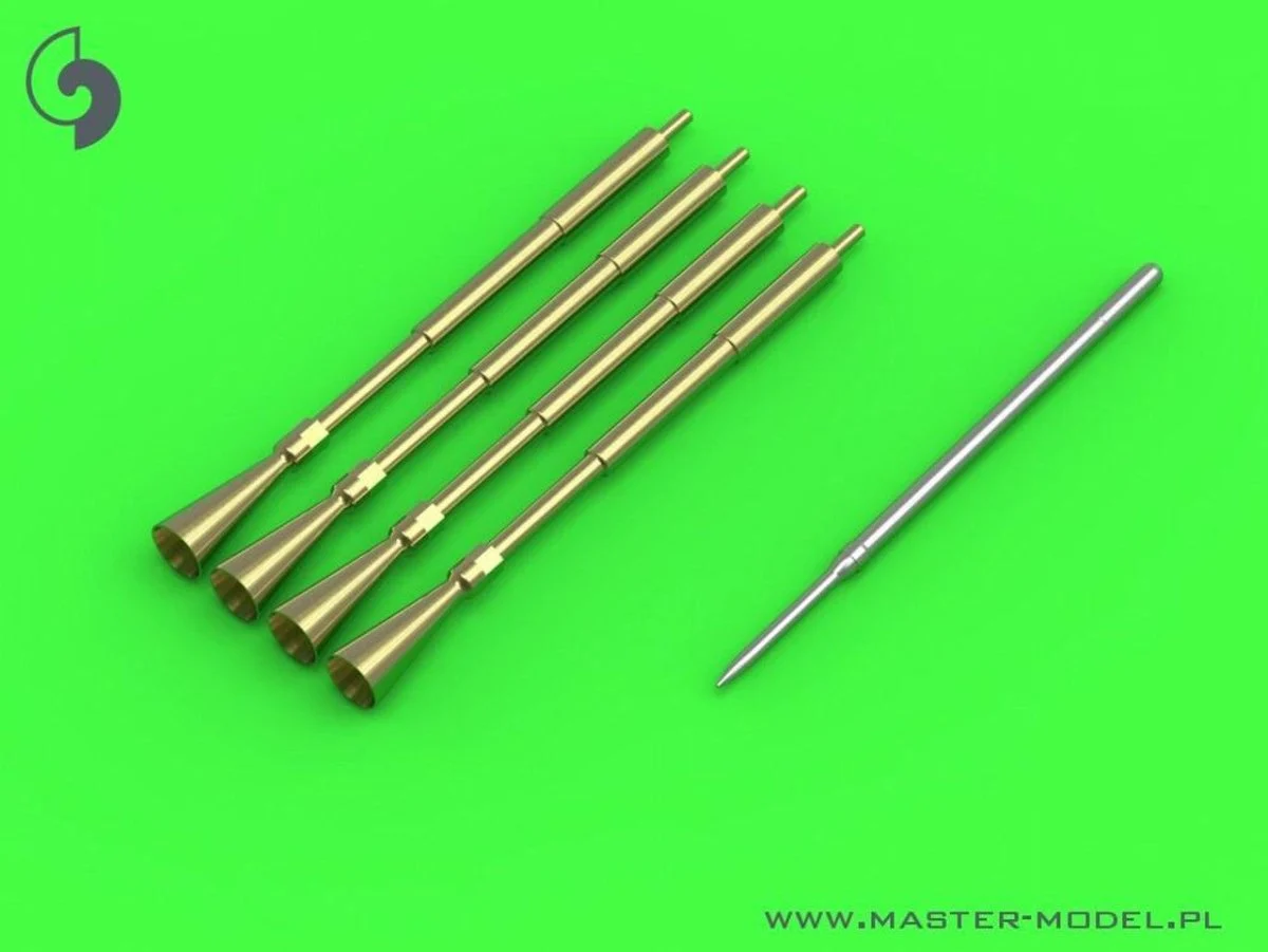 Master Model 1/32 Master Model A-1 Skyraider - 20mm cannon barrels with flash hiders and Pitot Tube