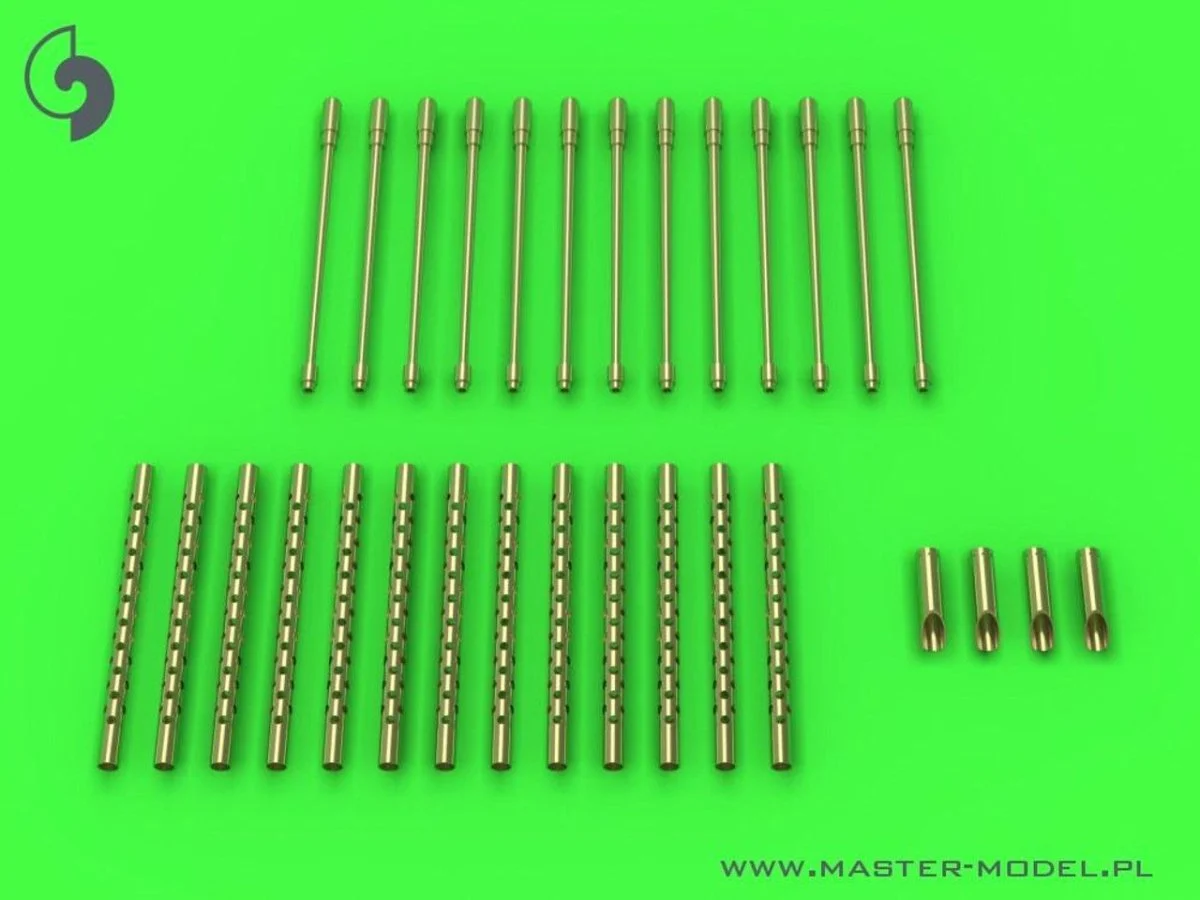 Master Model 1/32 Master Model Boeing B-17 Flying Fortress - machine gun set - Browning M2 aircraft .50 caliber barrels with flash hiders