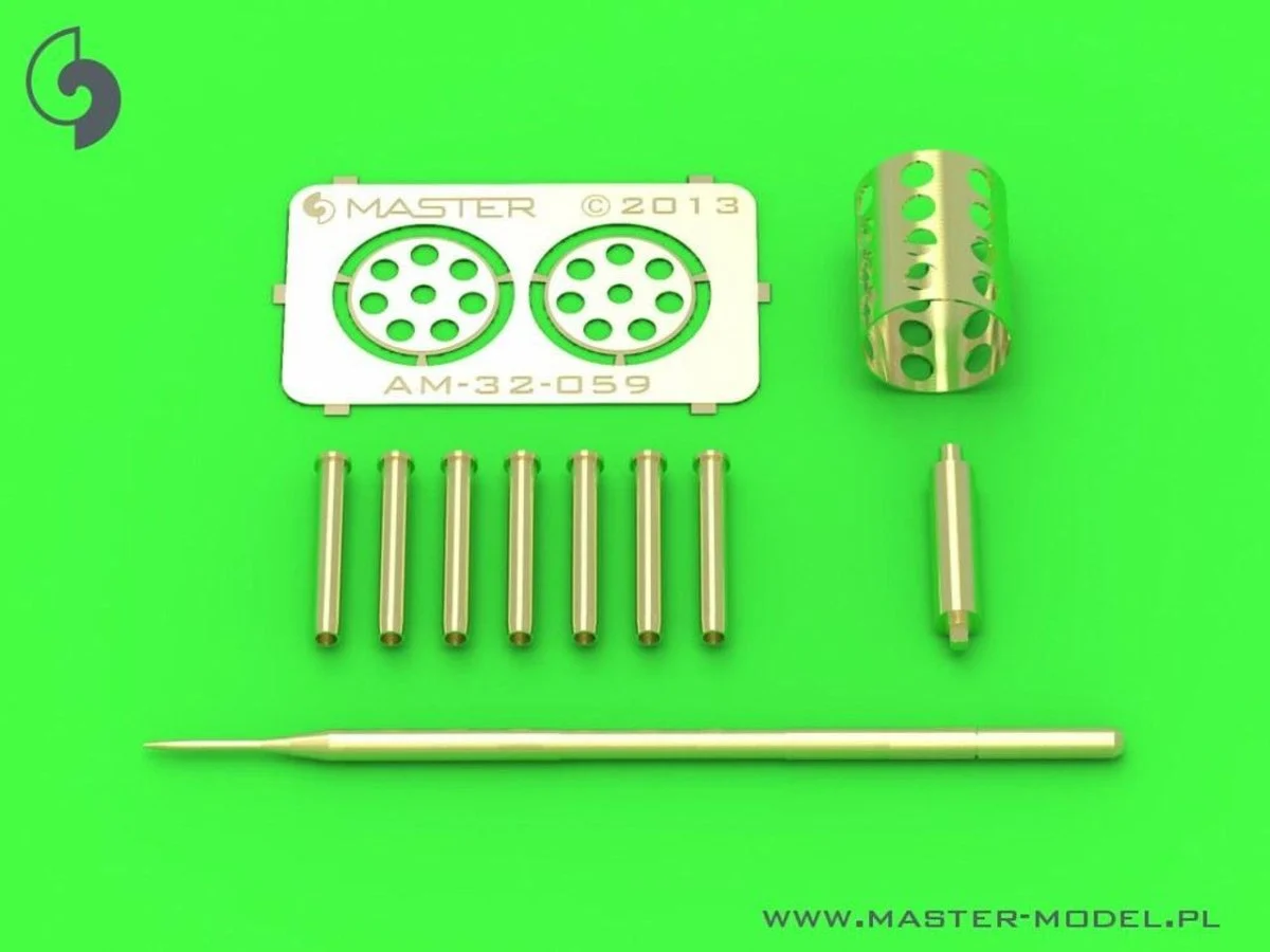 Master Model 1/32 Master Model Fairchild A-10 Thunderbolt II - GAU-8 Avenger gun tip and Pitot Tube