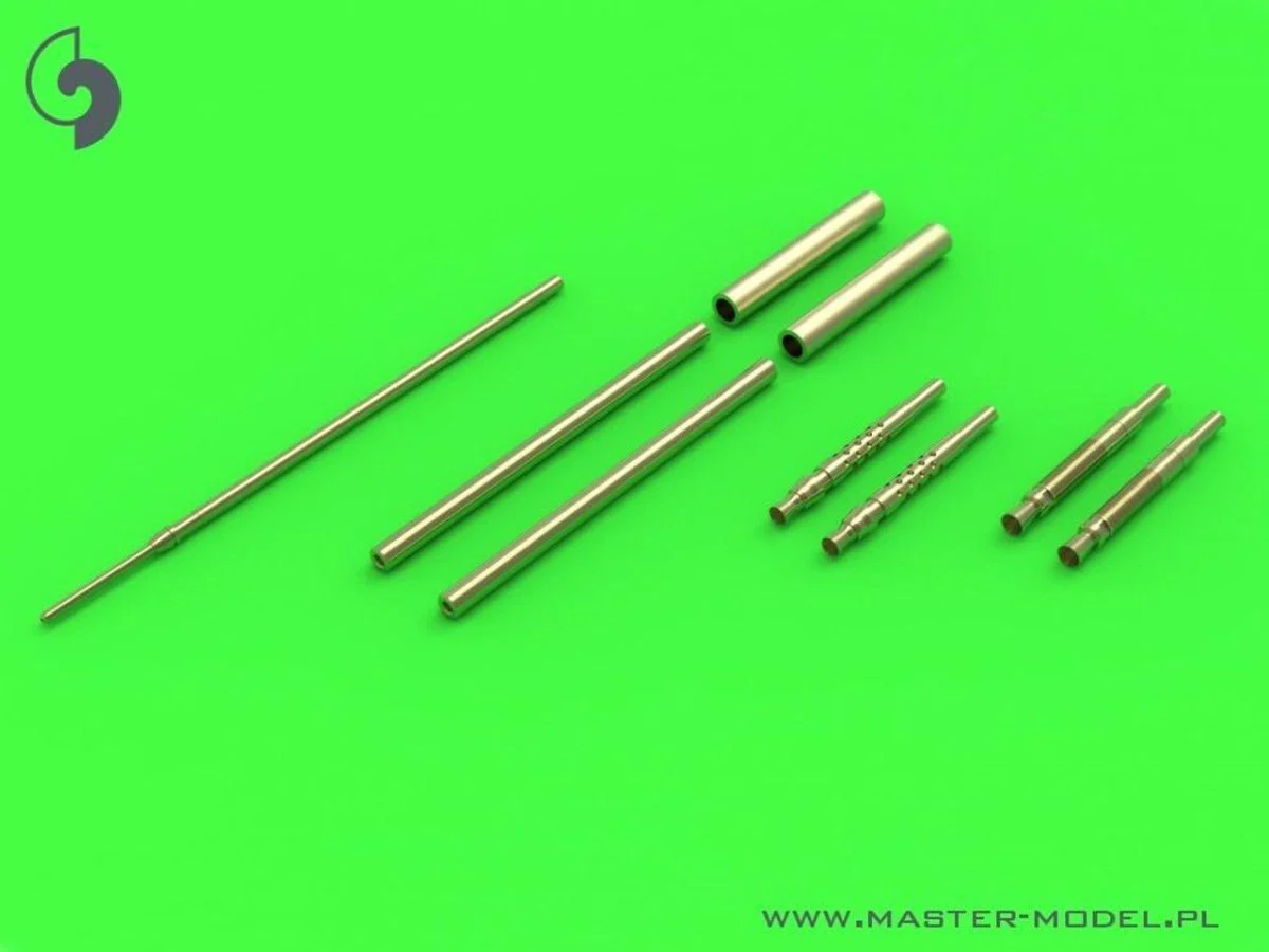 Master Model 1/32 Master Model Fw 190 A2 - A5 armament set (MG 17 barrel tips MG FF barrels MG 151 barrels in fairings) & Pitot Tube