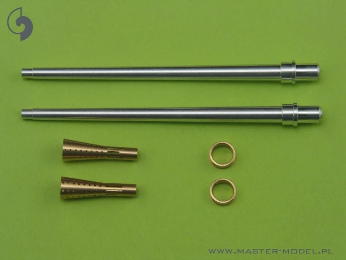 Master Model 1/32 Master Model German aircraft cannon 37cm Flak 18 gun barrels (2pcs)