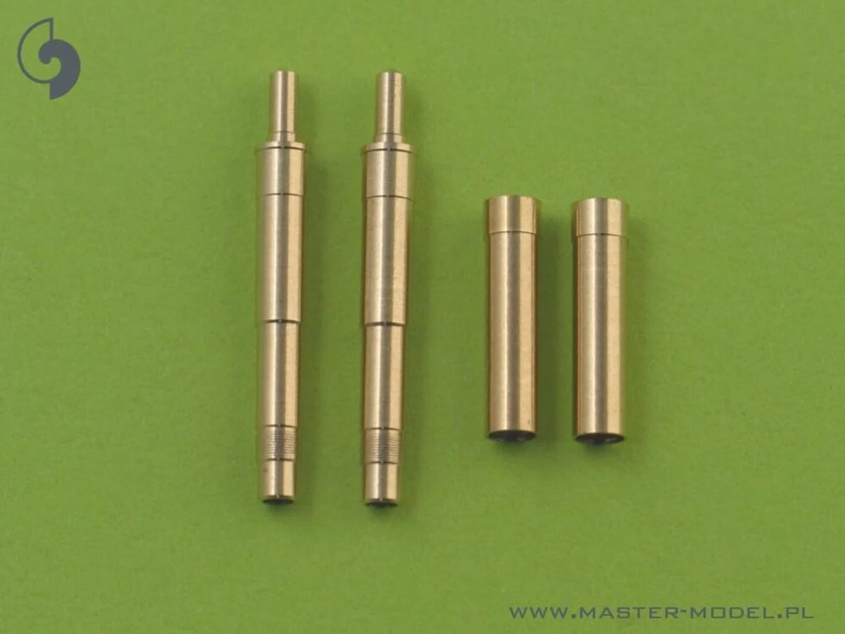 Master Model 1/32 Master Model German aircraft machine gun MK 108 (30mm) barrels & blast tubes (2pcs)