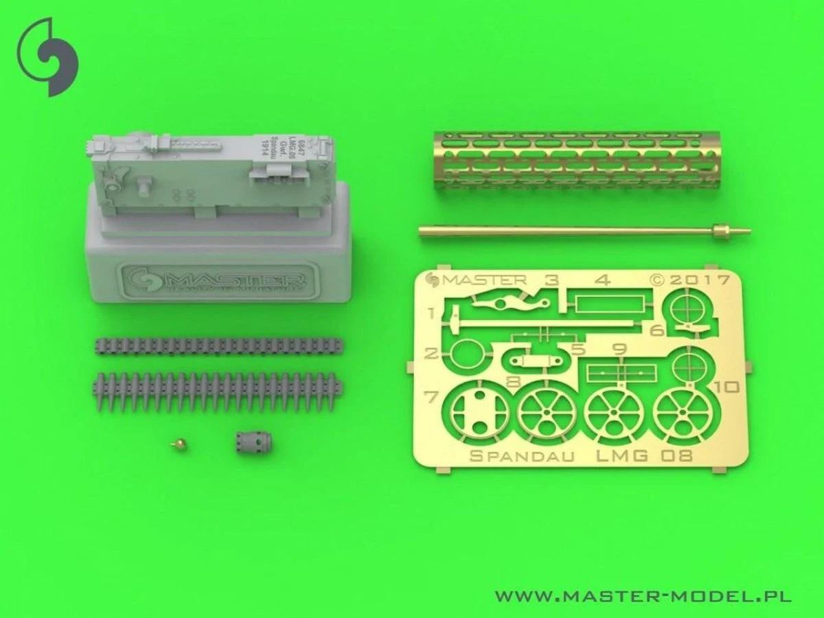 Master Model 1/32 Master Model German WW I machine gun Spandau LMG 08 (1pc) - with cooling jacket ver.1