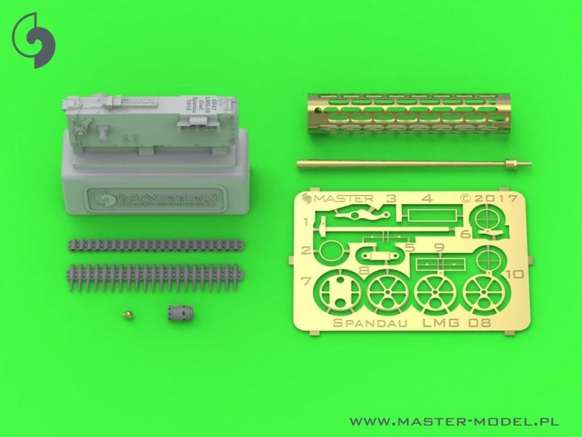 Master Model 1/32 Master Model German WW I machine gun Spandau LMG 08 (1pc) - with cooling jacket ver.2