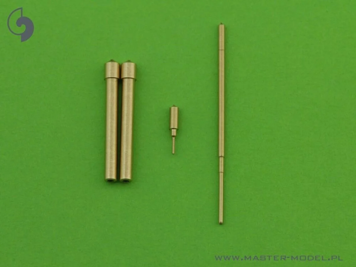 Master Model 1/32 Master Model He-162 Salamander - armament and detail set (MG 151 barrel tips nose gear indicator and Pitot Tube)