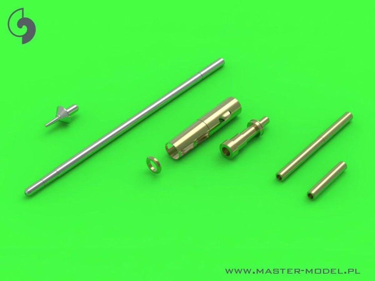 Master Model 1/32 Master Model MiG-15 & MiG-15bis - 37mm and 23mm gun barrels set antenna base & Pitot Tube