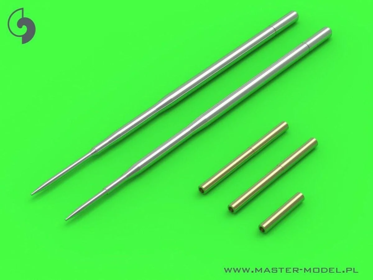 Master Model 1/32 Master Model MiG-17PF (Fresco D) - 23mm gun barrels set & Pitot Tubes