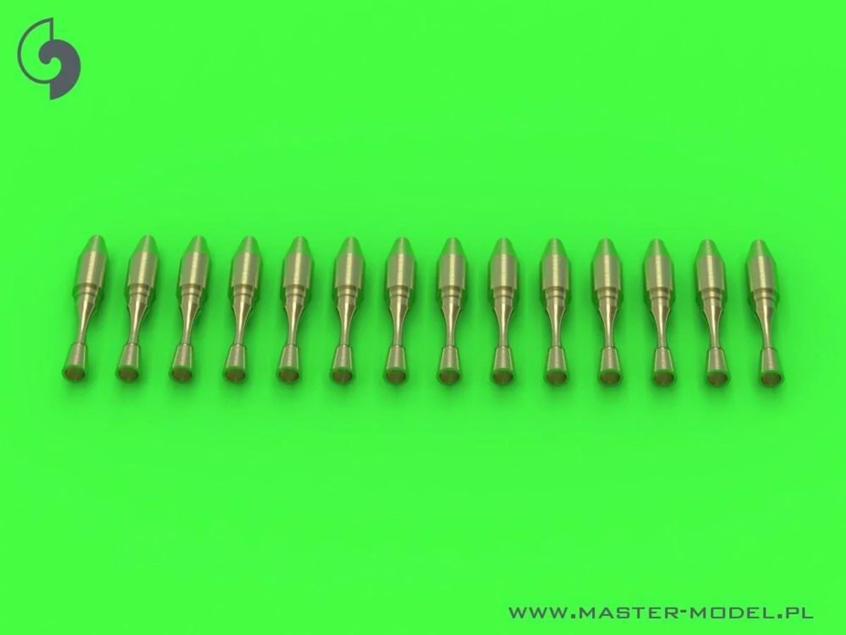 Master Model 1/32 Master Model Static dischargers - type used on modern Sukhoi jets (Su-27 Su-30 Su-33 Su-34 and other) (12pcs+2spare)