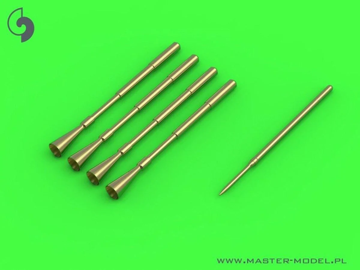 Master Model 1/48 Master Model A-1 Skyraider - 20mm cannon barrels with flash hiders and Pitot Tube