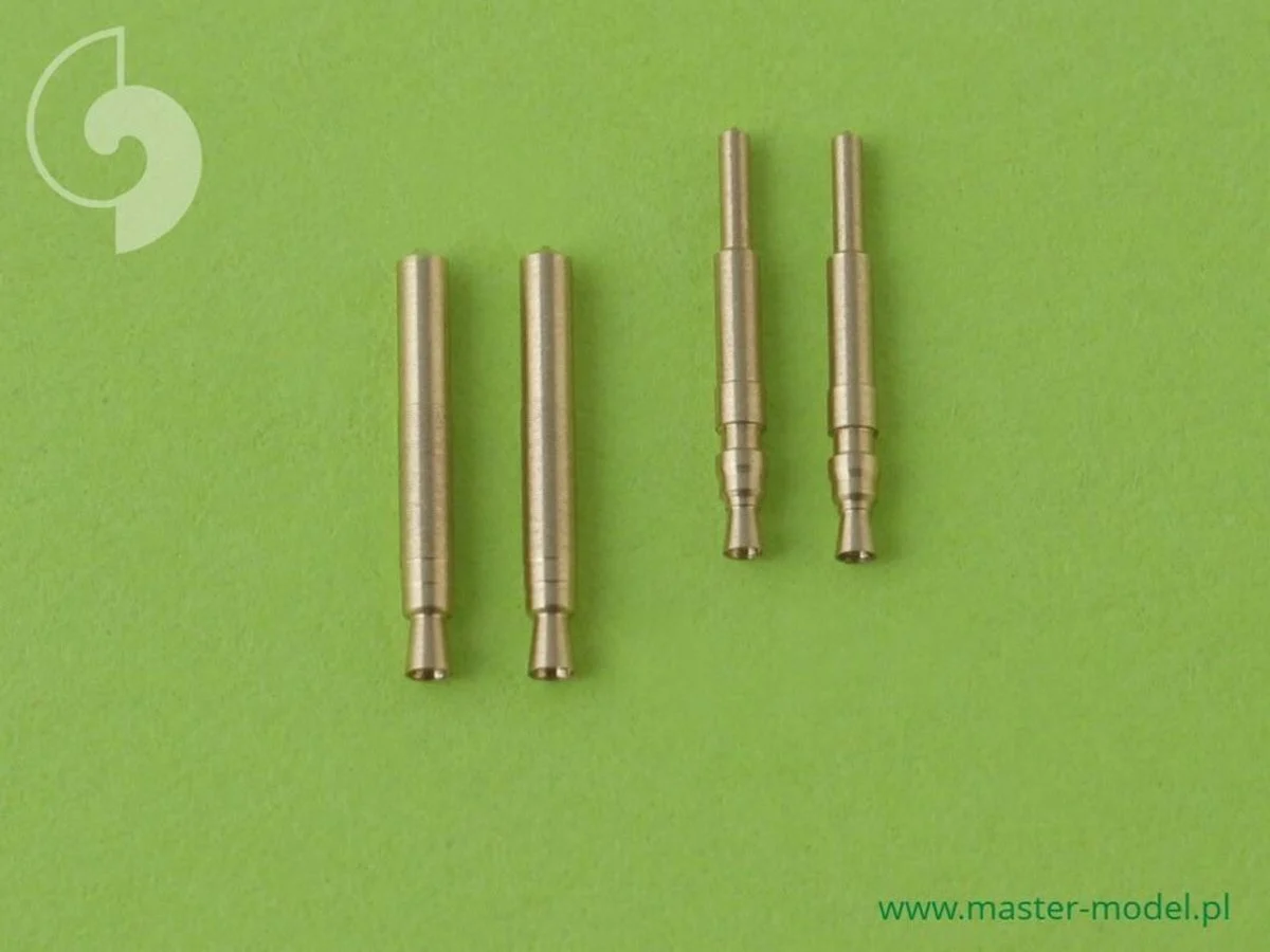 Master Model 1/48 Master Model Bf 109 E3 - E9 T armament set (MG 17 tips MG FF barrels)