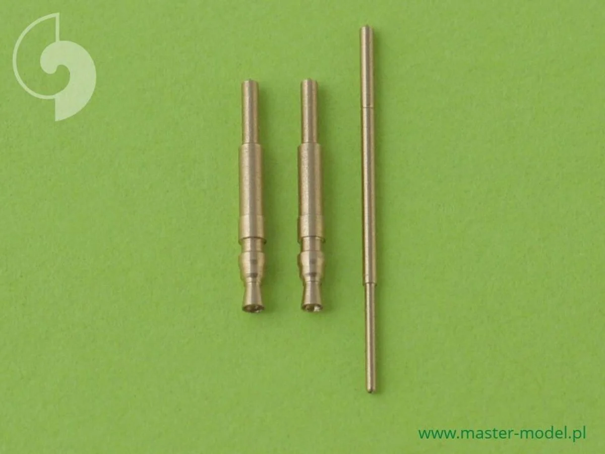 Master Model 1/48 Master Model Bf 109 F G1 - G4 armament set (MG 17 tips) & Pitot Tube