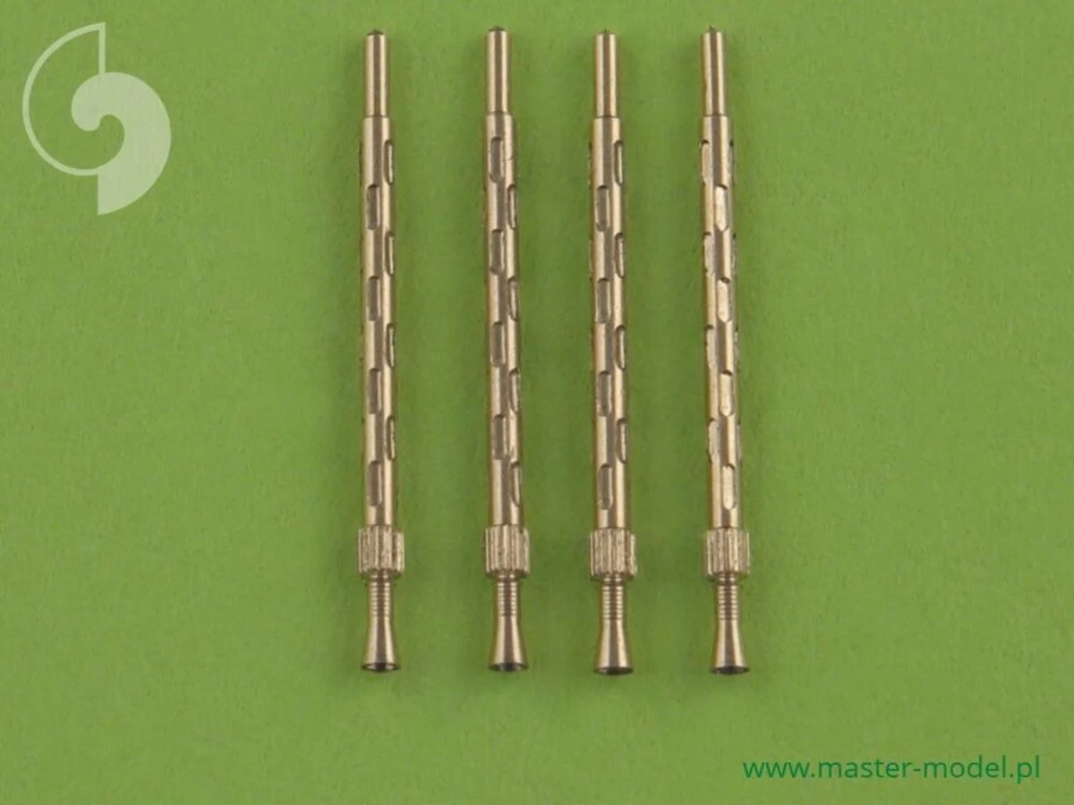 Master Model 1/48 Master Model British Mk 2 Browning .303 caliber (77mm) with flash hider (4pcs)