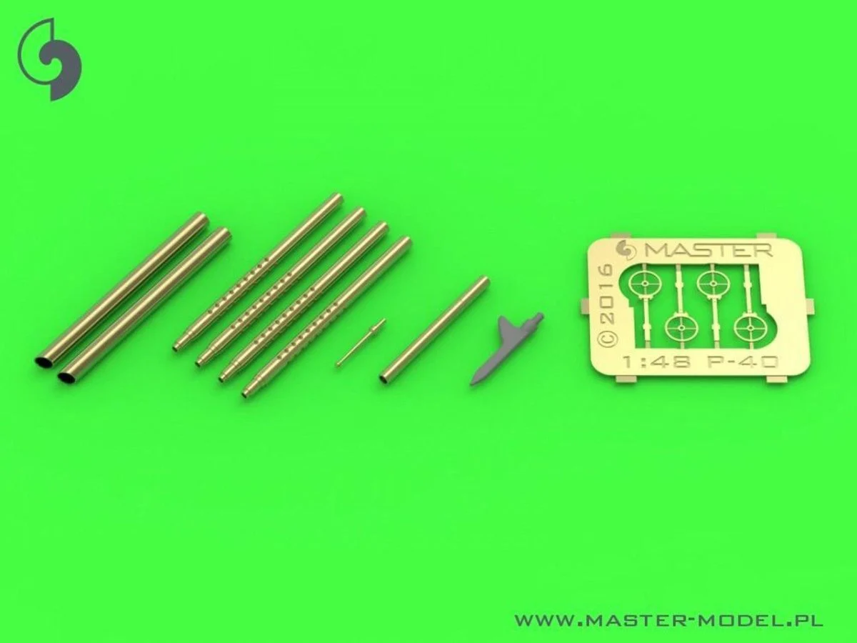 Master Model 1/48 Master Model Curtiss P-40 B/C - US version - Browning .30 cal and US type Pitot Tube