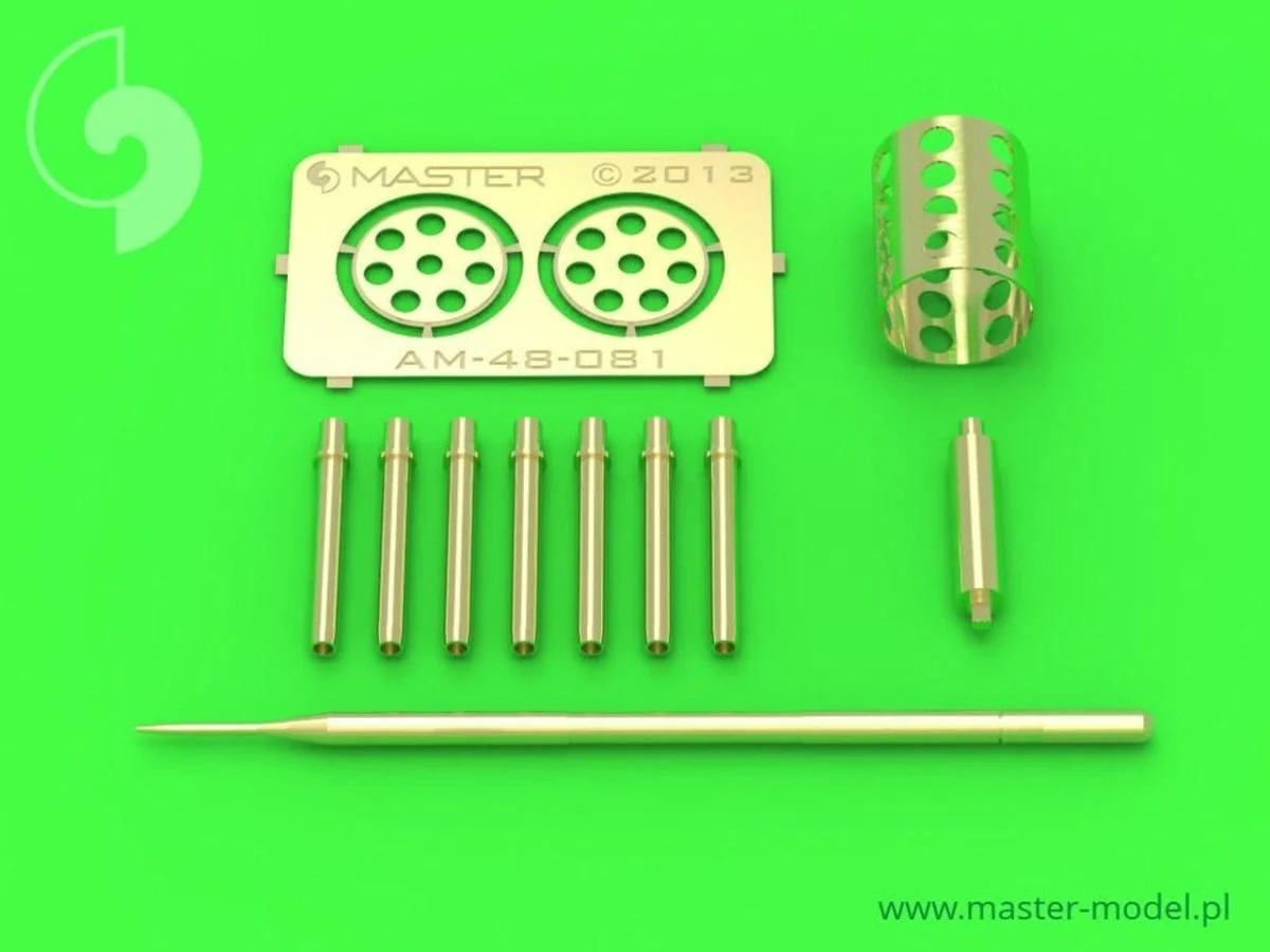 Master Model 1/48 Master Model Fairchild A-10 Thunderbolt II - GAU-8 Avenger gun tip and Pitot Tube