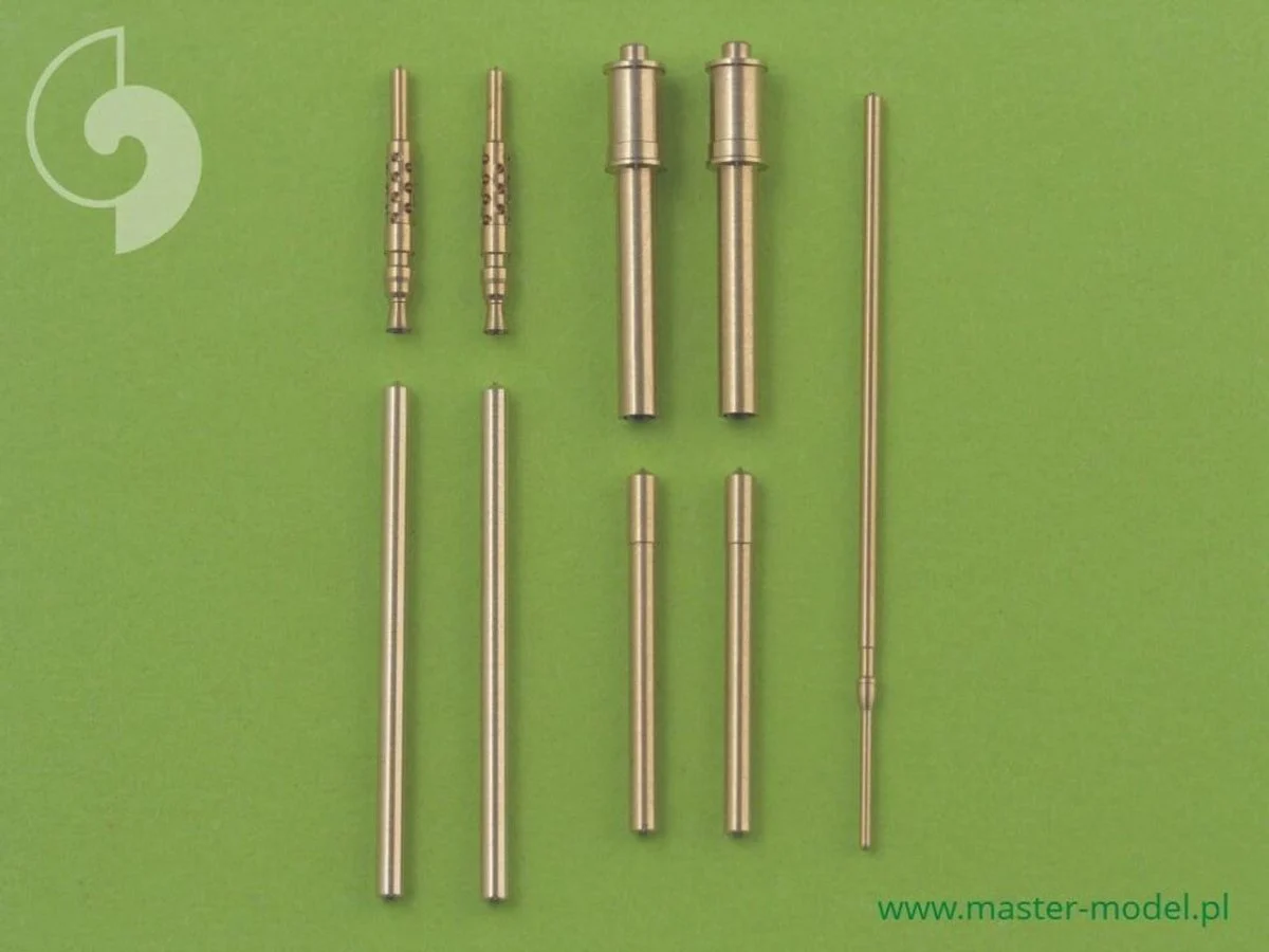 Master Model 1/48 Master Model Fw 190 A6 armament set (MG 17 barrel tips MG 151 barrels MG 151 fairings) & Pitot Tube