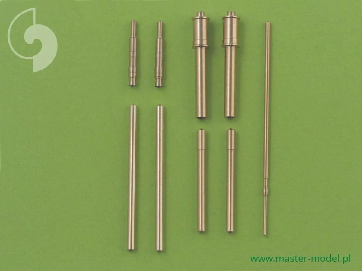 Master Model 1/48 Master Model Fw 190 A7 A8 armament set (MG 131 barrel tips MG 151 barrels MG 151 fairings) & Pitot Tube