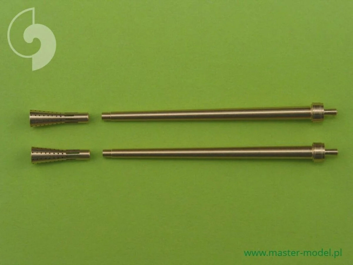 Master Model 1/48 Master Model German aircraft cannon 37cm Flak 18 gun barrels (2pcs)