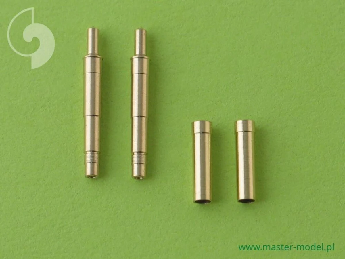 Master Model 1/48 Master Model German aircraft machine gun MK 108 (30mm) barrels & blast tubes (2pcs)