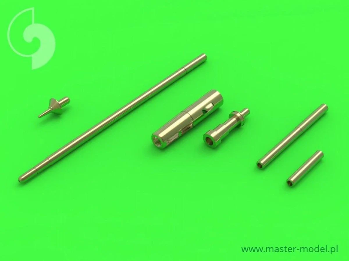 Master Model 1/48 Master Model MiG-15 & MiG-15bis - 37mm and 23mm gun barrels set antenna base & Pitot Tube