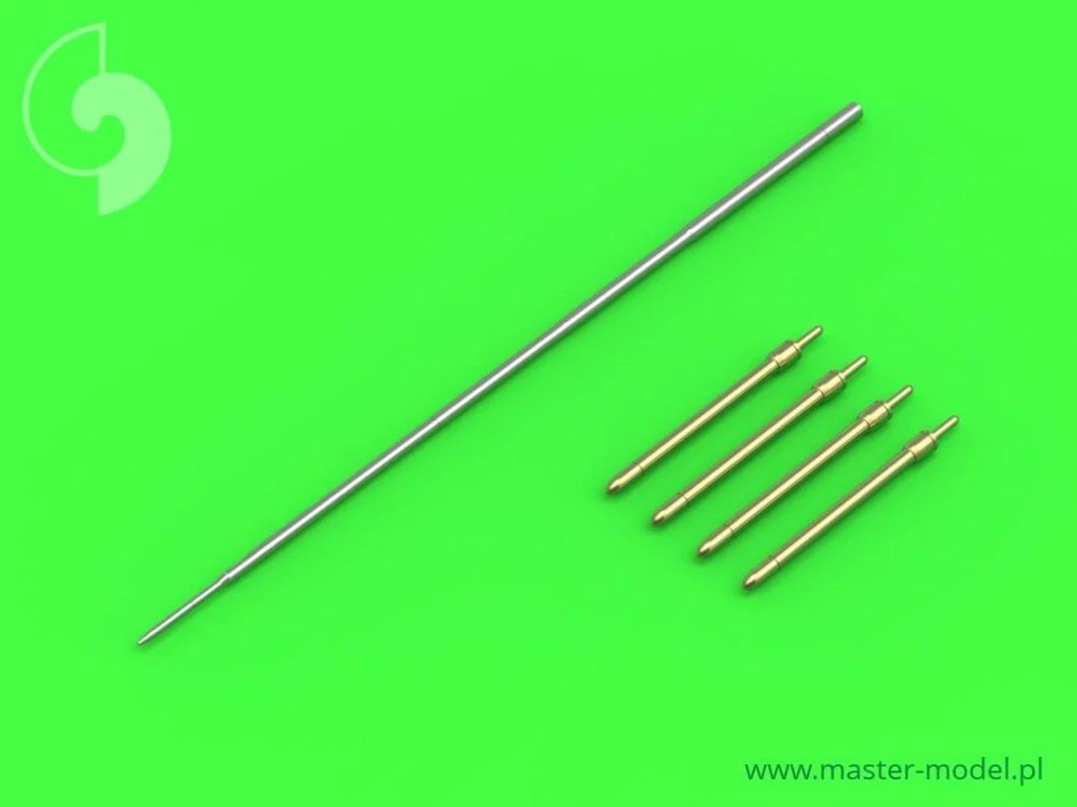 Master Model 1/48 Master Model MiG-19PM (FarmerE) missle rails nose parts (4pcs) & Pitot Tube