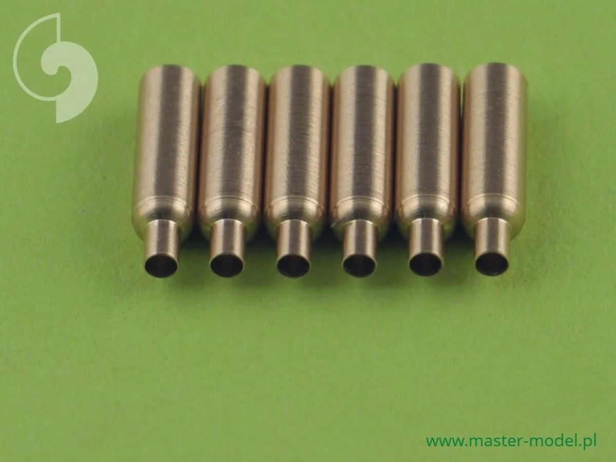 Master Model 1/48 Master Model P-40 E - N fairings with blast tubes for .50cal Browning (6pcs)