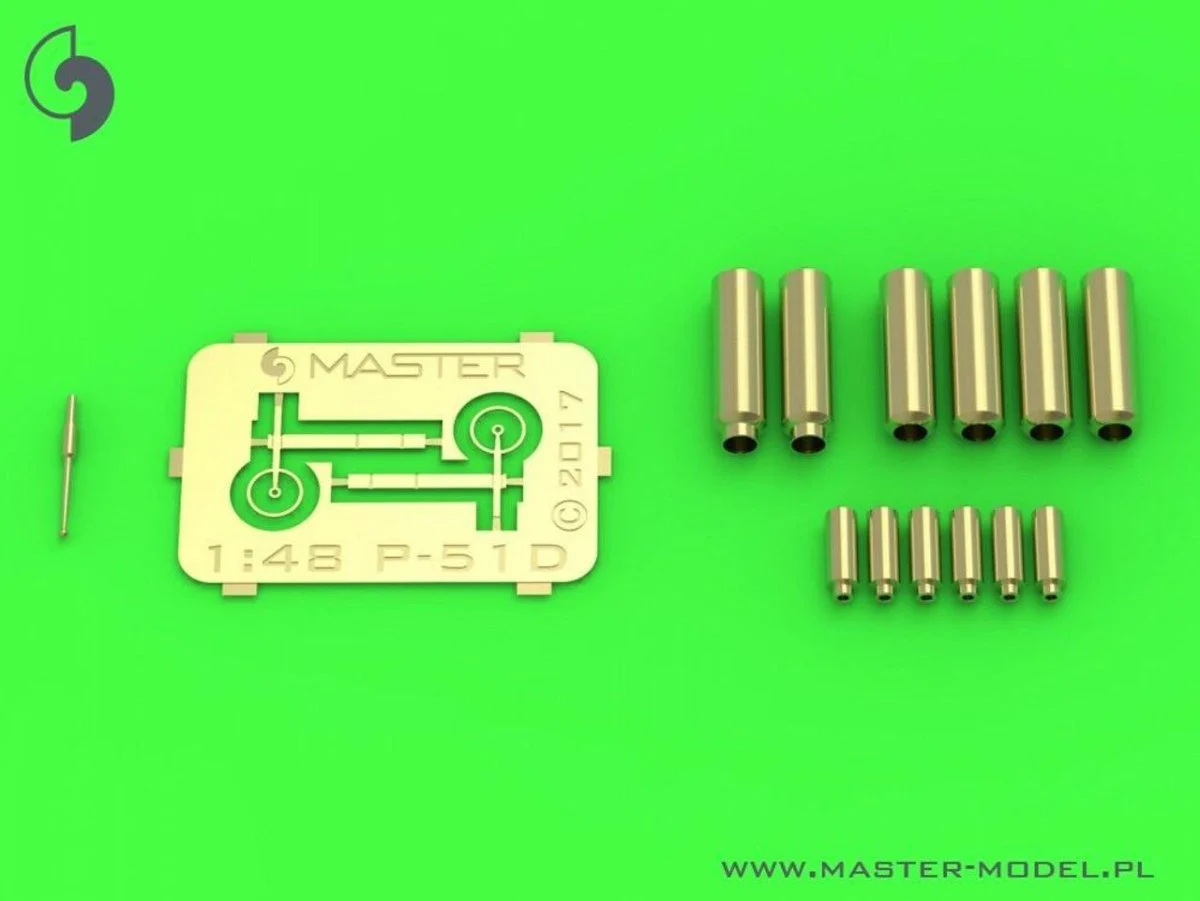 Master Model 1/48 Master Model P-51D Mustang - armament & gunsight detail set