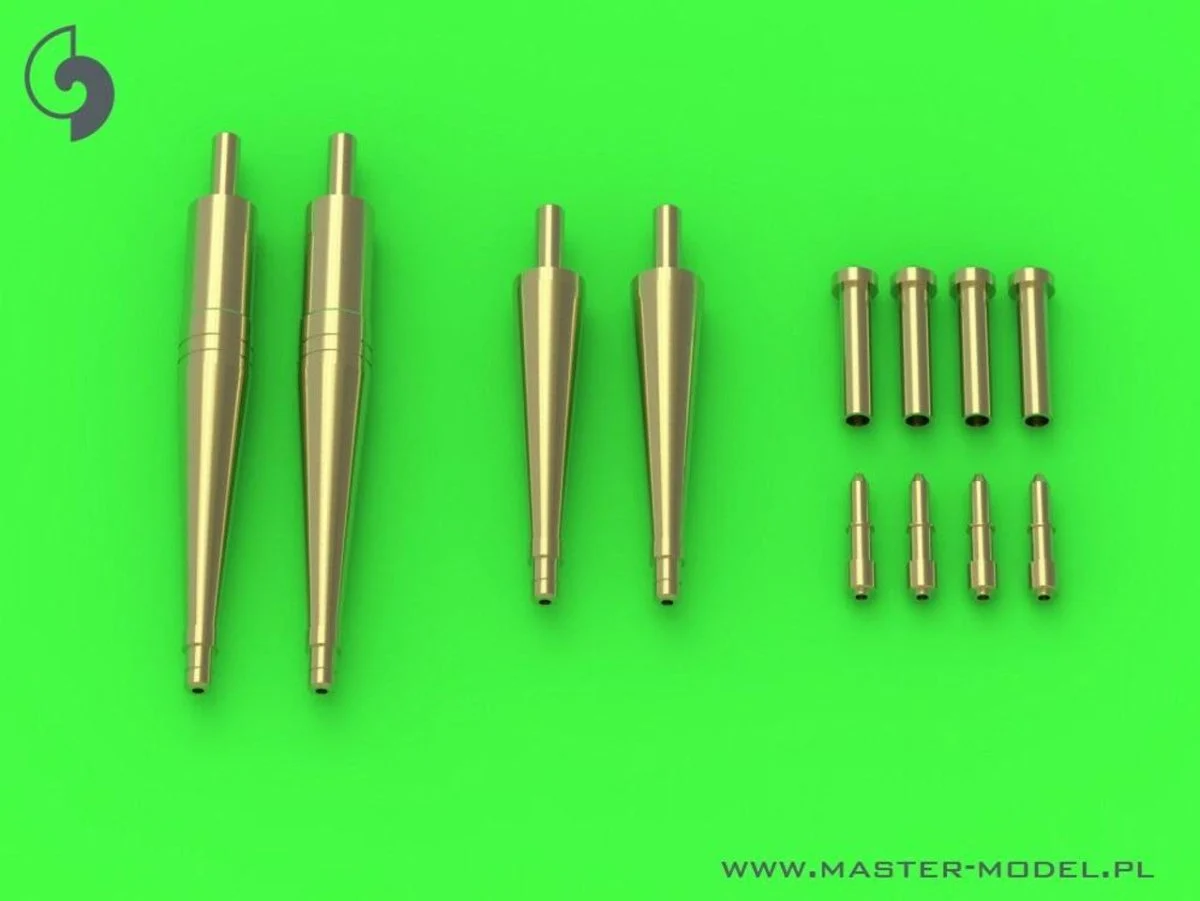 Master Model 1/48 Master Model Spitfire Mk.Vc - Hispano 20mm cannons in fairings and Browning .303 barrel tips (for Eduard)