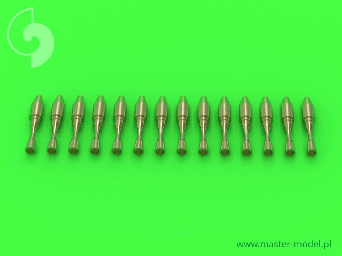 Master Model 1/48 Master Model Static dischargers - type used on modern Sukhoi jets (Su-27 Su-30 Su-33 Su-34 and other) (12pcs+2spare)