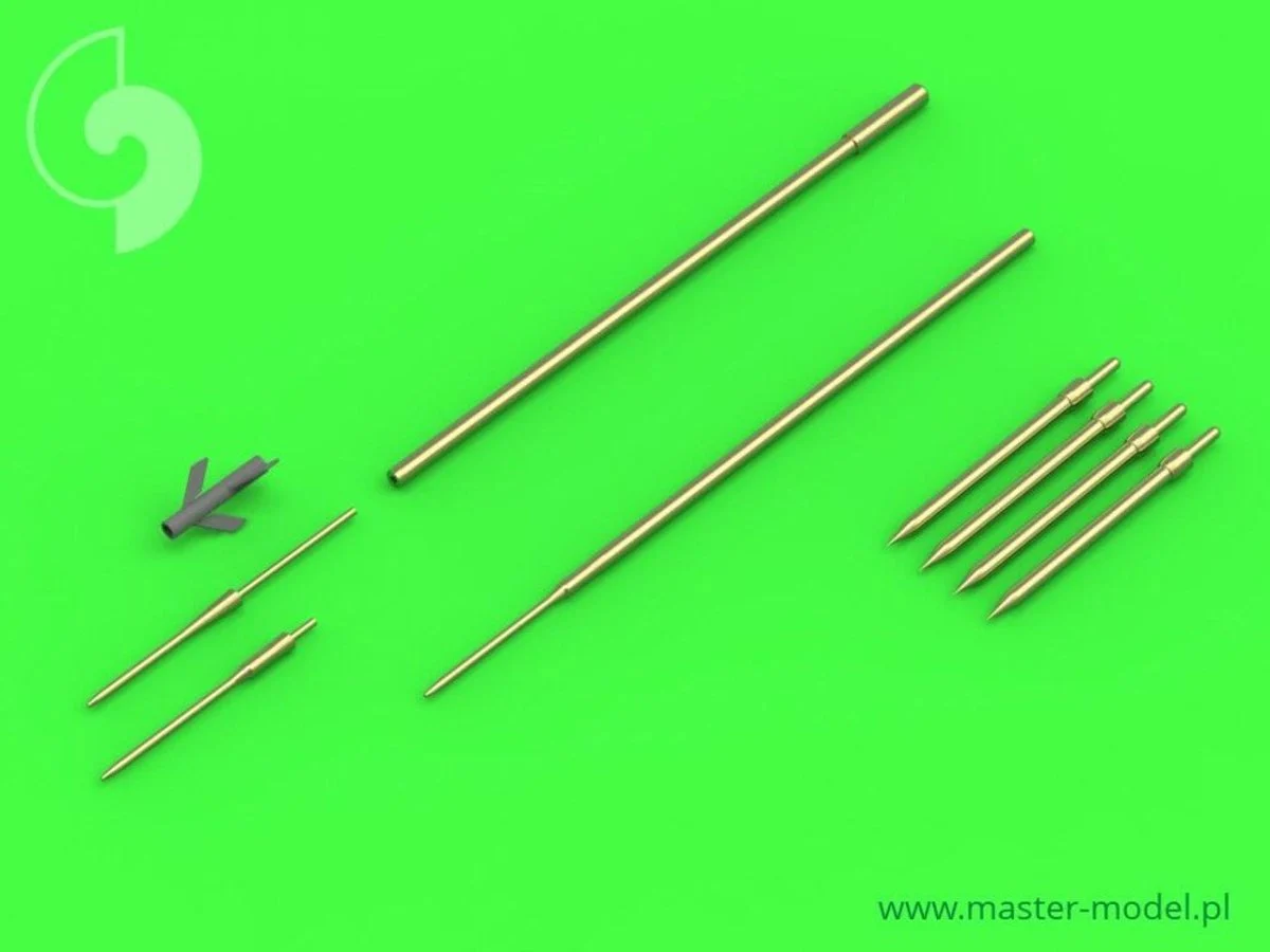 Master Model 1/48 Master Model Su-9 / Su-11 (Fishpot / Fishpot C) - Pitot Tubes and missile rails heads