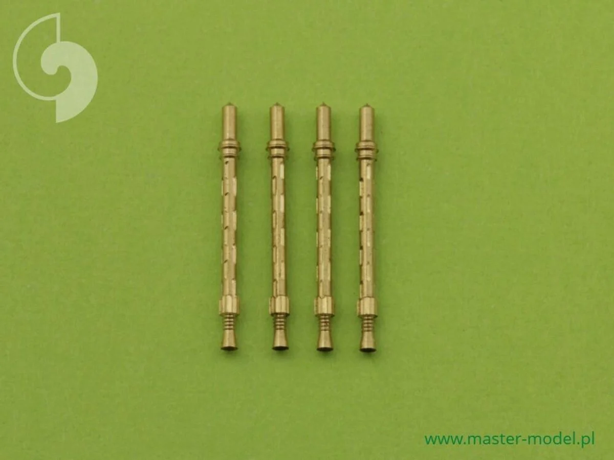 Master Model 1/72 Master Model British Mk 2 Browning .303 caliber (77mm) with flash hider (4pcs)