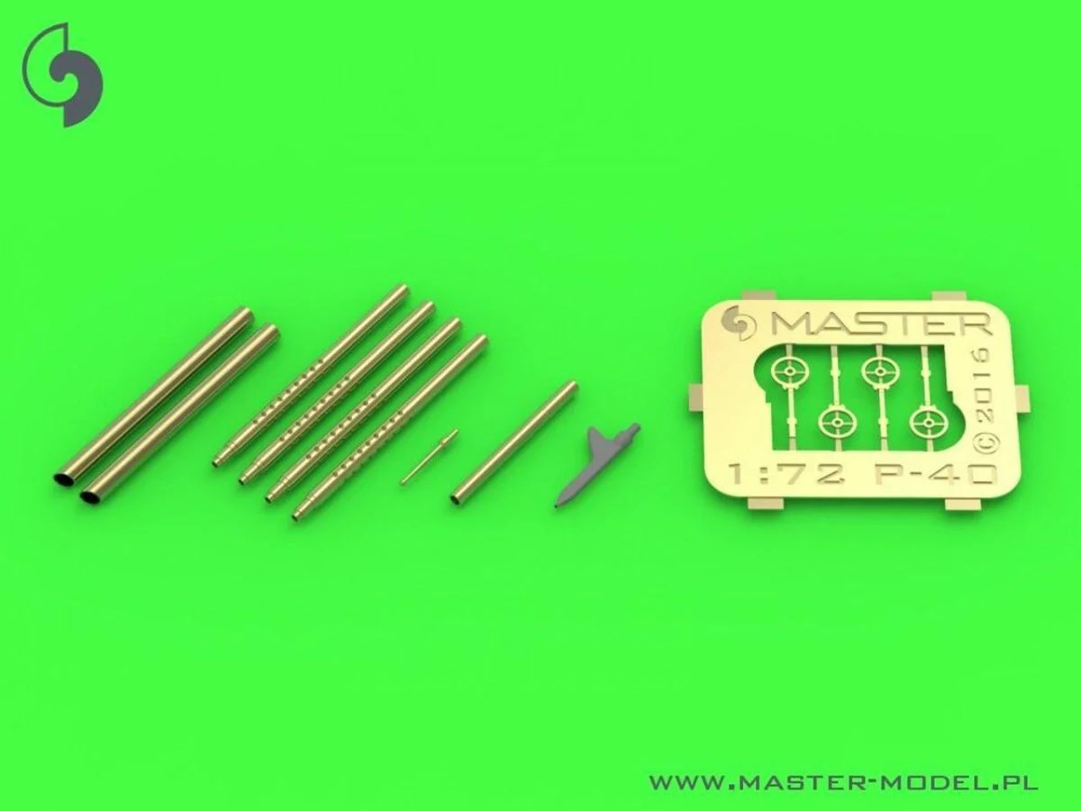 Master Model 1/72 Master Model Curtiss P-40 B/C - US version - Browning .30 cal and US type Pitot Tube
