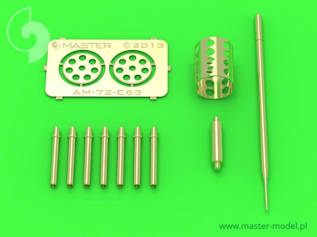Master Model 1/72 Master Model Fairchild A-10 Thunderbolt II - GAU-8 Avenger gun tip and Pitot Tube