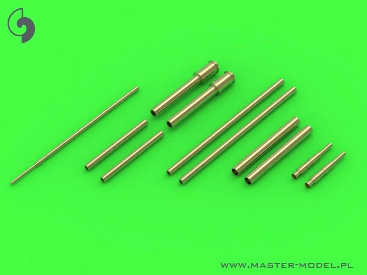 Master Model 1/72 Master Model Fw 190 A7 - A9 armament set (MG 131 MG 151 barrel tips MK 108 blast tubes) & Pitot Tube (for Eduard kit)