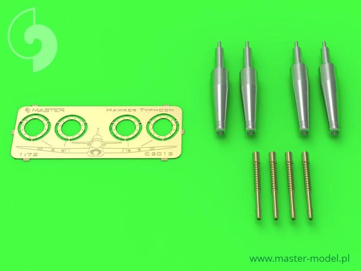Master Model 1/72 Master Model Hawker Typhoon Mk IB early type cannons with uncovered barrels