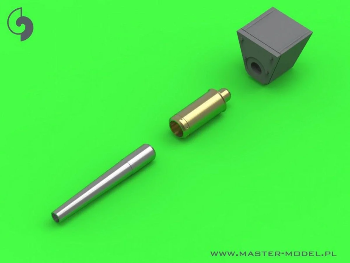 Master Model 1/72 Master Model Sturmhaubitze 42 - 10.5 cm StuH 42 L/28 gun barrel with resin mantlet (version with straight barrel WITHOUT muzzle brake)
