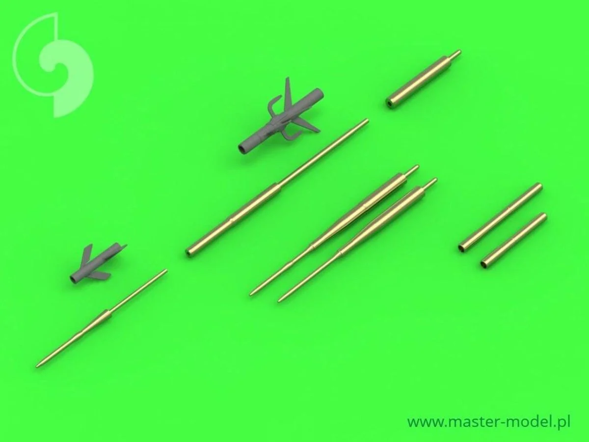 Master Model 1/72 Master Model Su-17 Su-20 Su-22 (Fitter) - Pitot Tubes (optional parts for all versions) and 30mm gun barrels