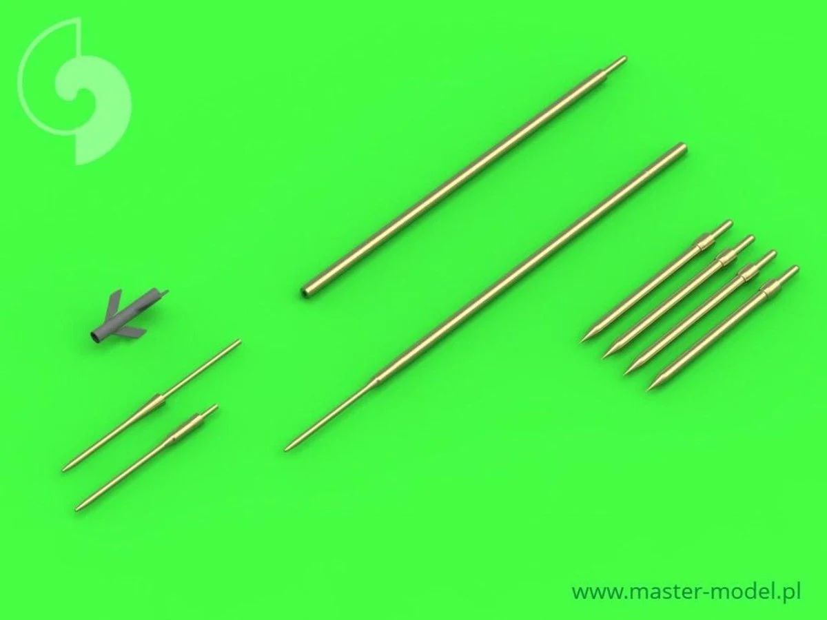 Master Model 1/72 Master Model Su-9 / Su-11 (Fishpot / Fishpot C) - Pitot Tubes and missile rails heads