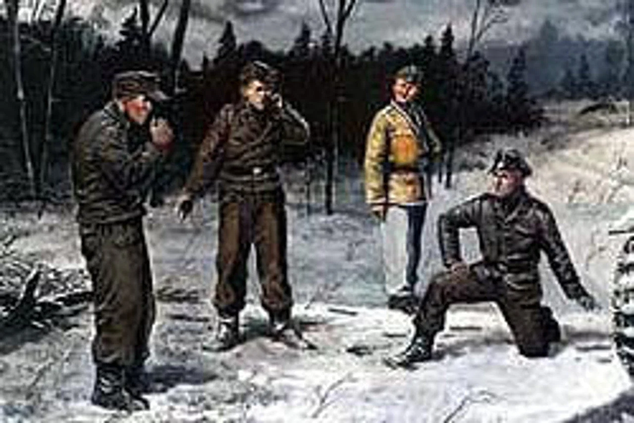 Master Box LTD 1/35 German tank crew (1943-1945) Plastic Model Kit