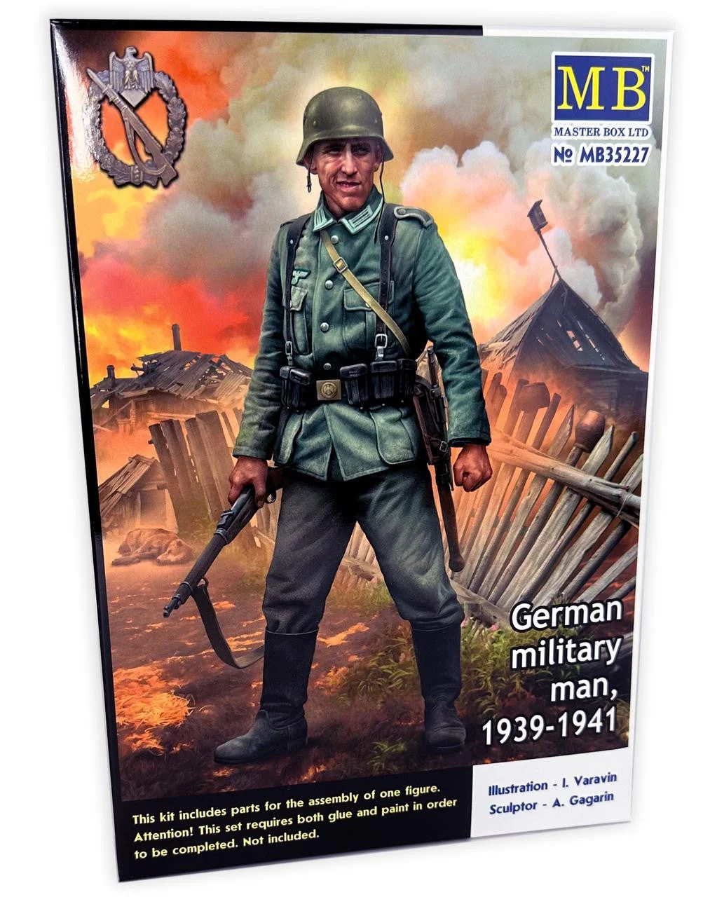 Master Box LTD 1/35 Box German Military Man 1939-1941 Figure