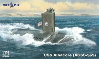 1/350 Mikro Mir USS Albacore - MikroMir