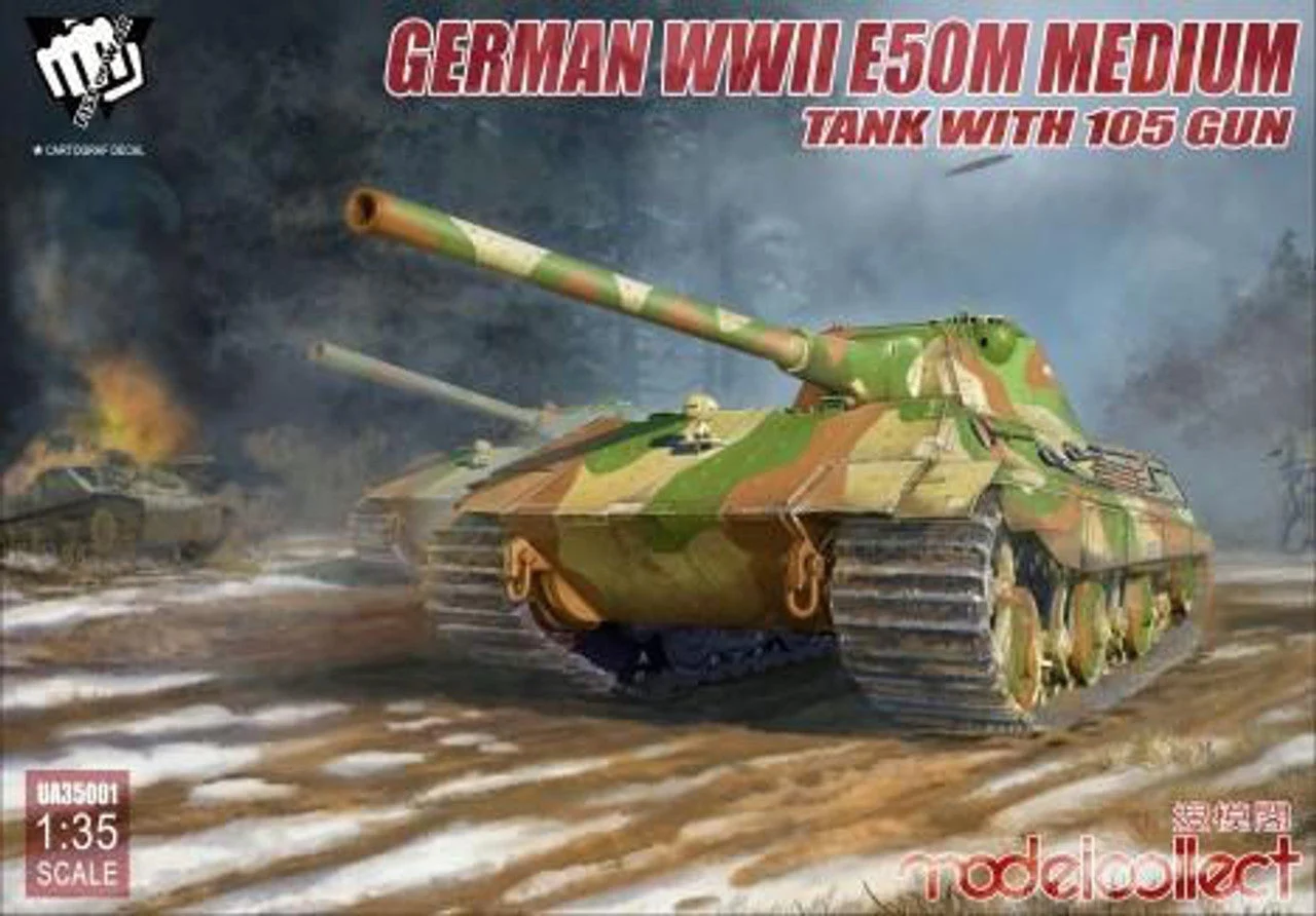 ModelCollect 1/35 ModelCollect German Medium Tank E-50 Panther II