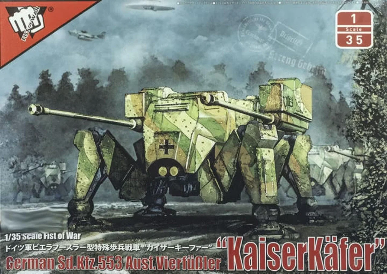 ModelCollect 1/35 ModelCollect First of War German WWII SDKFZ 553/A Medium Fighting Mech